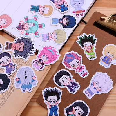 全职猎人动漫小杰手帐奇犽贴纸