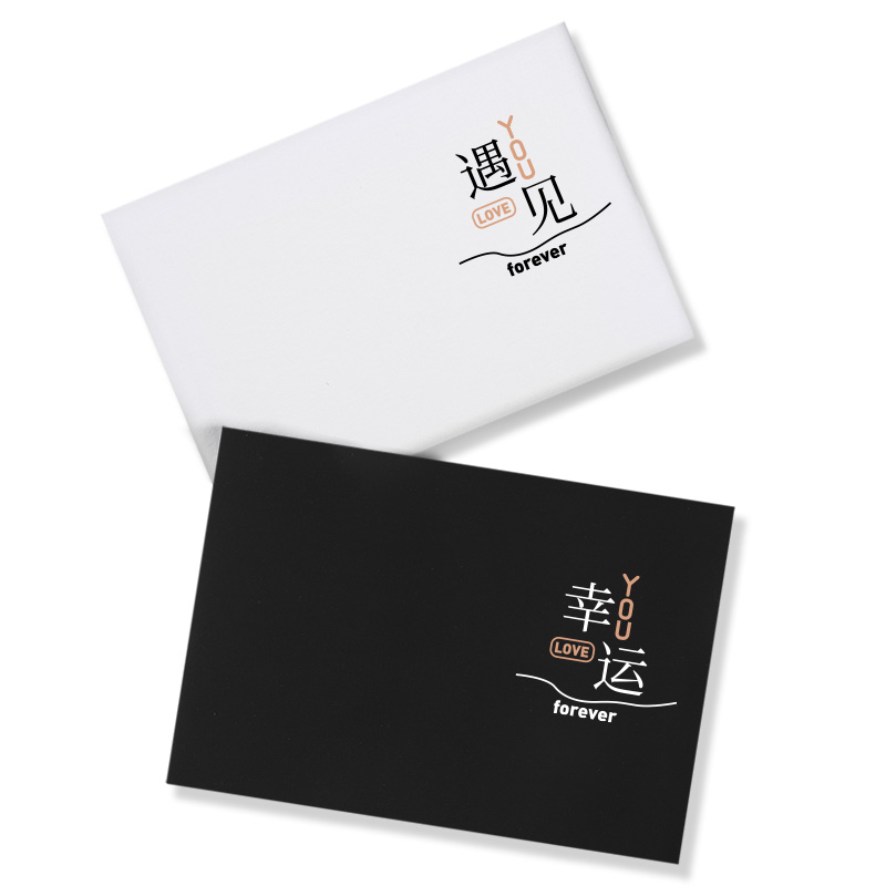 秀洛情侣装夏季夏装设计感小众短袖t恤遇见幸运潮流纯棉男士体恤