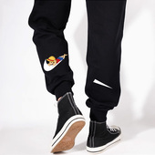 子休闲裤 路飞动漫小脚裤 卫裤 秀洛海贼王裤 子男青少年学生休闲长裤