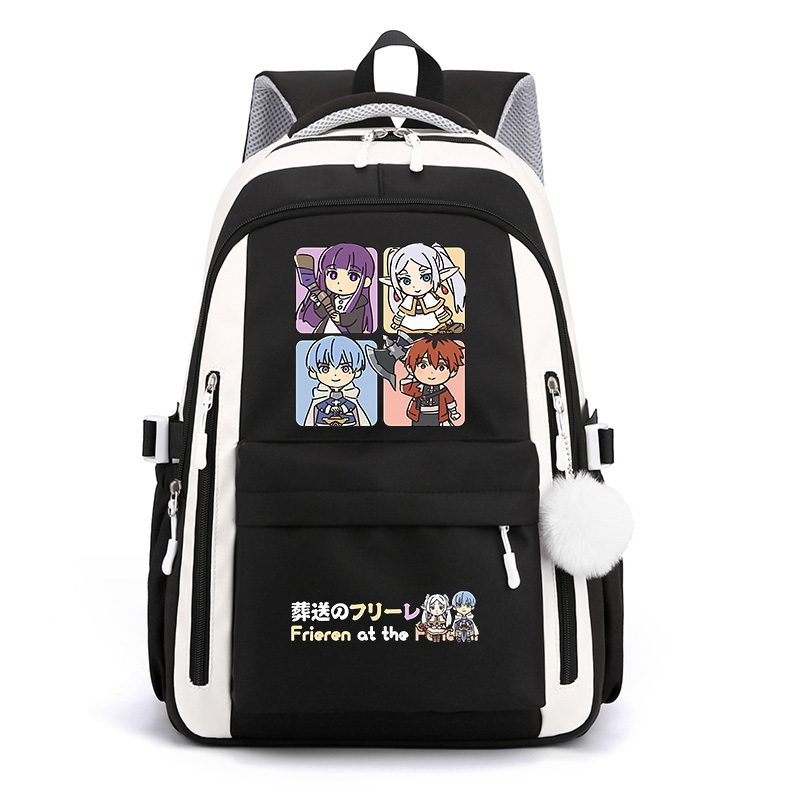 葬送的芙莉莲动漫二次元书包小学生初中生治愈系大容量双肩包撞色