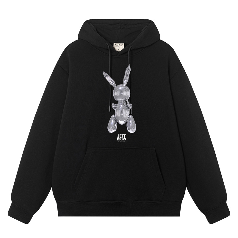 气球狗jeefkoons秋冬加绒卫衣