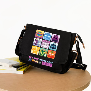 秀洛Blox fruits水果盒子恶魔游戏周边单肩包书包斜挎包小学生背