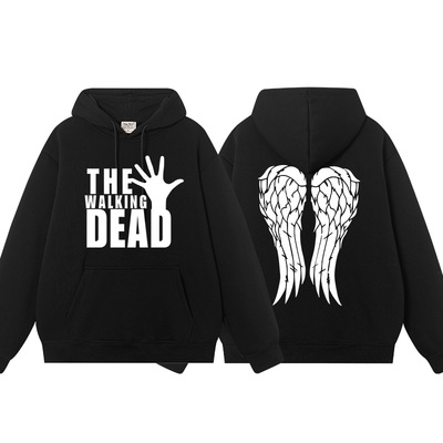 行尸走肉套头卫衣秀洛