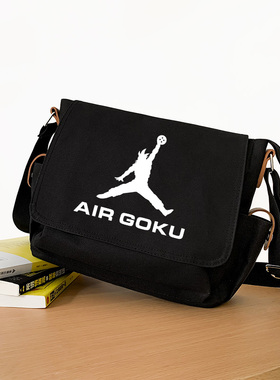goku孙悟空飞人篮球周边书包斜挎包中小学生单肩包背包男邮差包