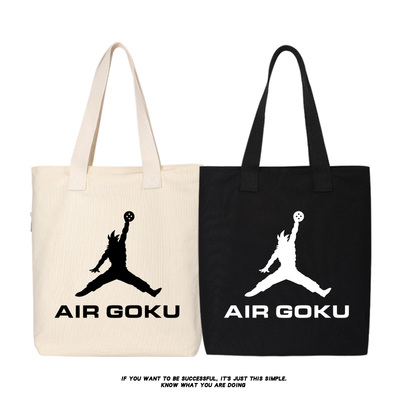 秀洛七龙珠周边帆布包goku孙悟空飞人托特包单肩斜跨手提手拎背包