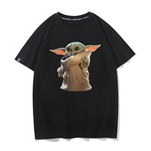外星人尤达宝宝男短袖 秀洛star war同款 t恤卡通印花宽松星球大战