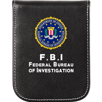 秀洛美国联邦调查局FBI周边恶搞驾照皮套驾驶证行驶证保护套真皮