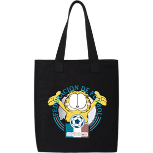 秀洛Garfield购物袋帆布手提袋大容量可爱卡通单肩包加菲猫咖菲猫