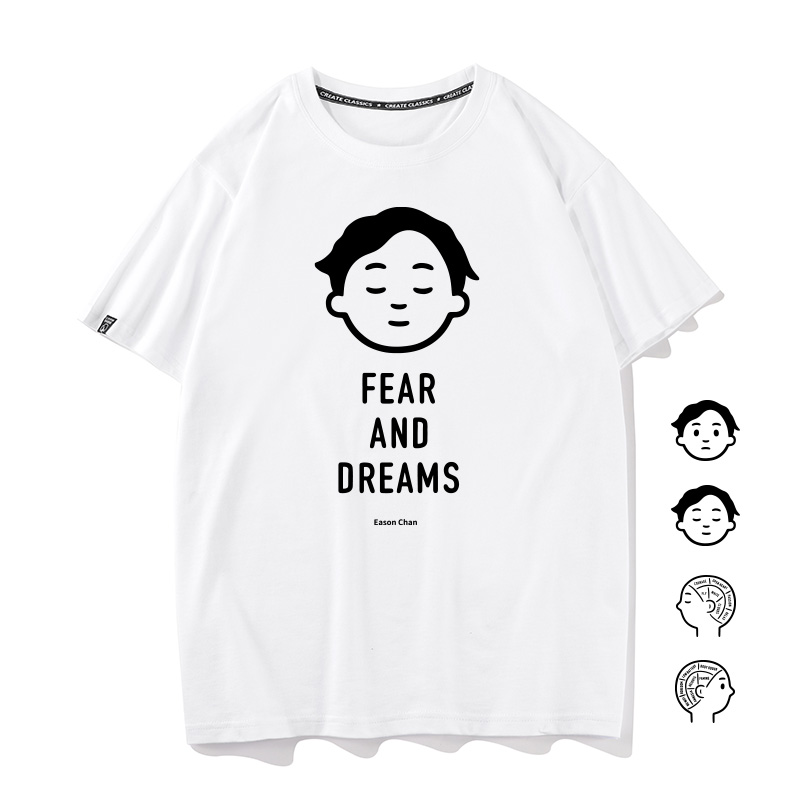 秀洛陈奕迅  Fear and Dreams巡回演唱会短袖T恤男女粉丝应援半袖