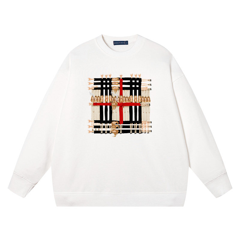 秀洛恶搞超模凯特摩丝秋冬新款圆领套头卫衣男女纯棉长袖衣服上衣,男装,卫衣,淘宝优惠券,粉丝福利购,淘宝优惠卷