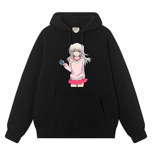 秀洛charlotte夏洛特动漫周边拉链连帽卫衣男加绒加厚外套外衣服