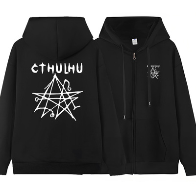 卫衣男女秋冬衣服上衣潮帽衫死灵之书联名周边苏鲁神话克拉夫特