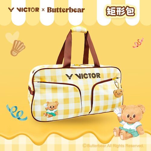 VICTOR胜利黄油小熊联名羽包