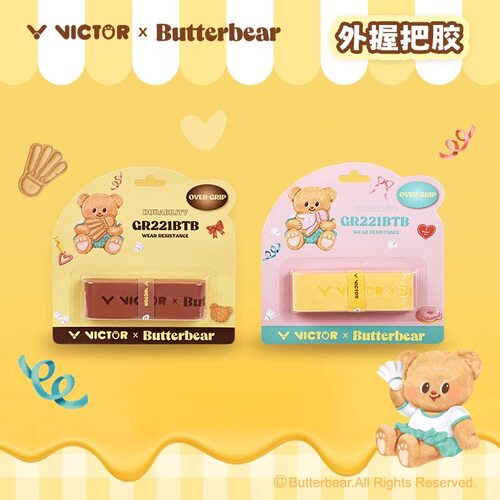 VICTOR胜利黄油小熊联名手胶