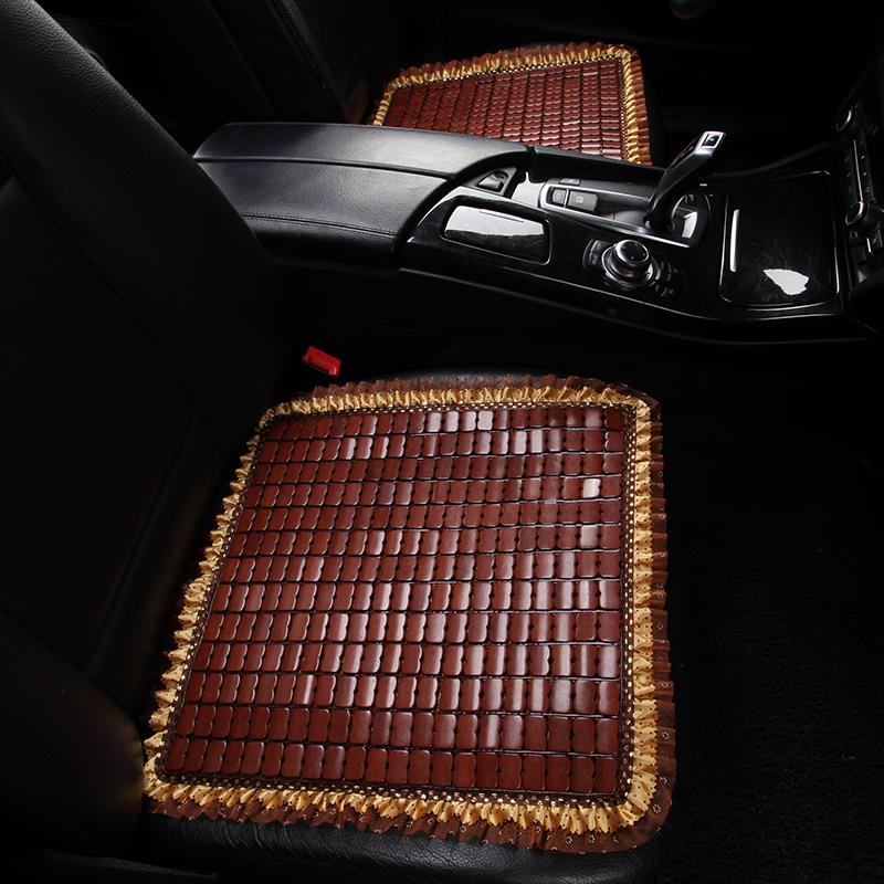 夏季竹片汽车座套单个清凉垫面包车货车小车前排单张座椅坐垫单片