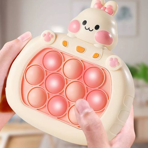 儿童按按乐消消乐益智闯关速推游戏机男女孩8-12岁训练打地鼠玩具