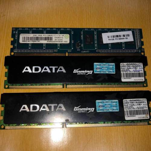 ●GeFeng●威刚DDR3 1600 2G*16 1.65V内存AX3U1600GB2G9-BG