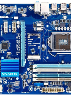 ●GeFeng●Gigabyte/技嘉 GA-Z77P-D3  1155针DDR3独立PCI-E主板
