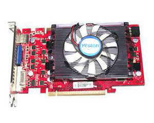 ●GeFeng●盈通G9800GT-512GD3节能版 PCI-E显卡独立6口供电