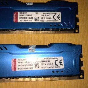 8GB 金士顿骇客神条FURY DDR3 1866 8内存 HX318C10F GeFeng