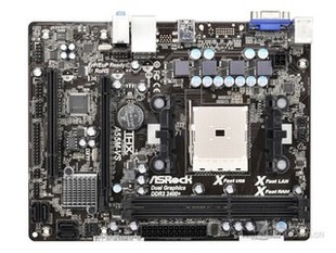 DDR3全集成FM1主板 华擎A55M 小板 GeFeng