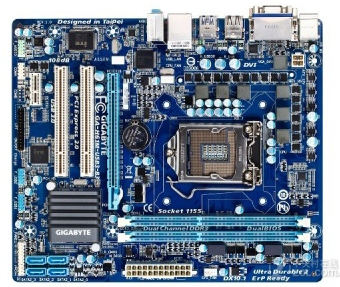 ●GeFeng●技嘉 GA-H61M-USB3-B3 1155针DDR3全集成H61主板 小板