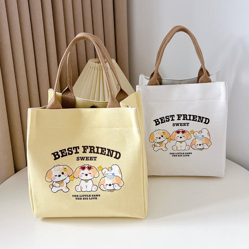 2025新款时尚简约帆布包