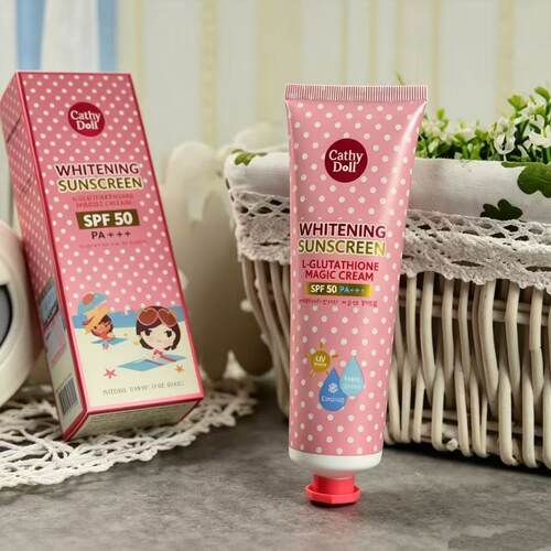 泰国正品凯婷娃娃cathy doll身体防晒膏138ml