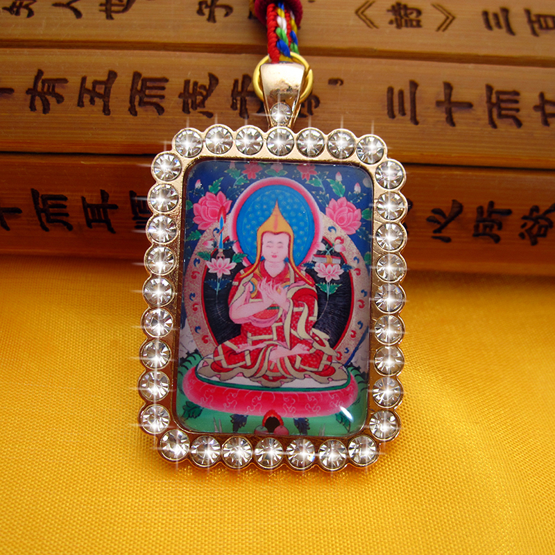 镶钻佛牌结缘挂件吊坠定制