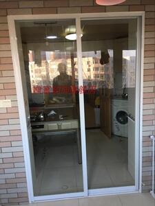 泰州铝镁钛合金推拉门定做 阳台厨房钢化中空玻璃卫生间移门定制