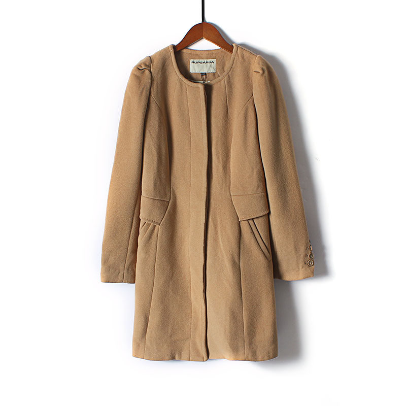 winter Women's wear T-shirts Mid length version woolen overcoat coatin the Women's clothing/Boutique , Woolen jacket  category - from Buy2taobao.com to provide professional Taobao agent buy service