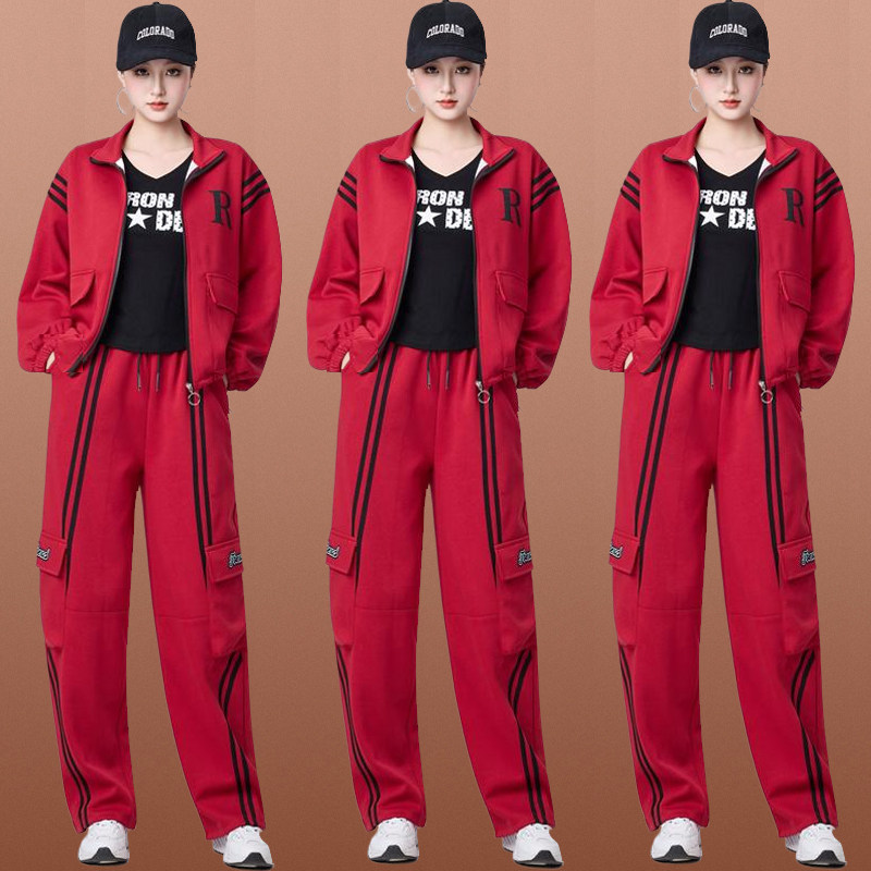 新款秋冬广场舞服装加厚套装宽松舒适运动开衫长袖跑步运动舞蹈衣,运动/瑜伽/健身/球迷用品,广场舞套装,淘宝优惠券,粉丝福利购,淘宝优惠卷