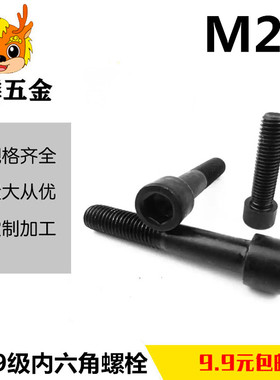12.9级内六角螺丝螺钉 M22*40x50x60x70x80x90x100x110x120x150