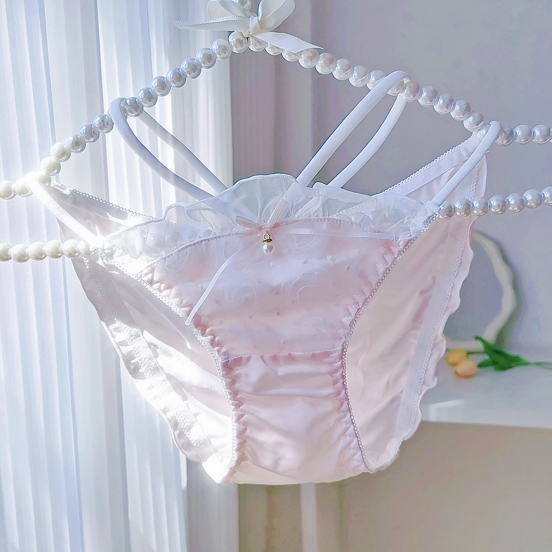 立体玫瑰花甜美内裤女生性感蕾丝边镂空少女甜美三角裤低腰新款,女士内衣/男士内衣/家居服,女三角裤,淘宝优惠券,粉丝福利购,淘宝优惠卷