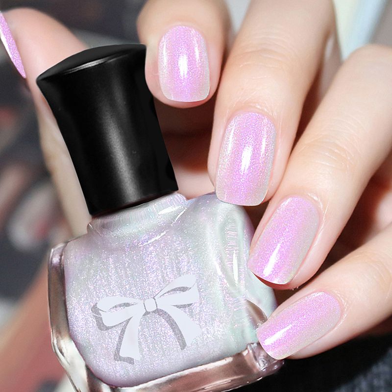 A鸭鸭爆闪指甲油水性无味无毒