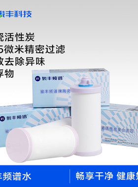 骏丰频谱净水器滤芯4条通用家用活性炭直饮水机过滤器139配件
