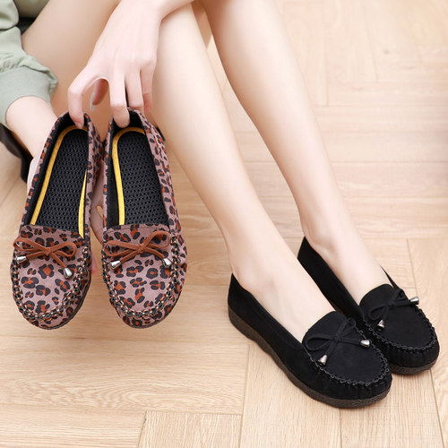 平跟流行休闲布面实惠