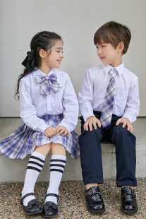 学院风女童jk套装制服小学生校服春秋装儿童日系定制dk初中生班服