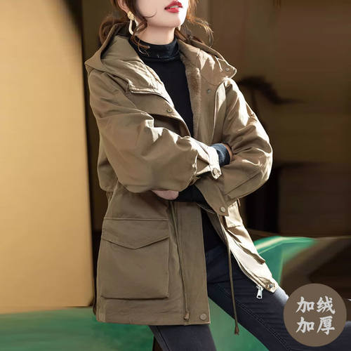 2025冬装新款女士百搭棉衣棉服