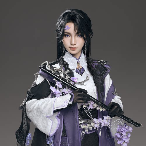优派瑞剑网3濯心花太cos服