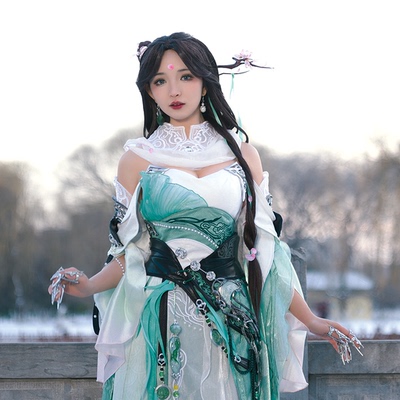 优派瑞剑网3濯心琴娘cos服