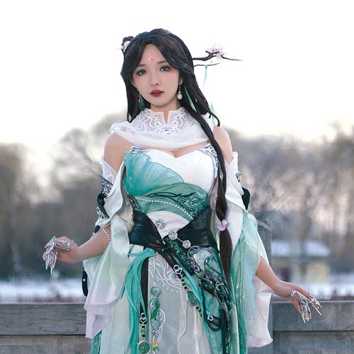 优派瑞剑网3濯心琴娘cos服