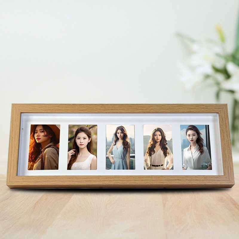 拍立得相框3寸照片装裱框三联四五连多宫格卡纸diy创意组合框摆台,家居饰品,相框/画框,淘宝优惠券,粉丝福利购,淘宝优惠卷