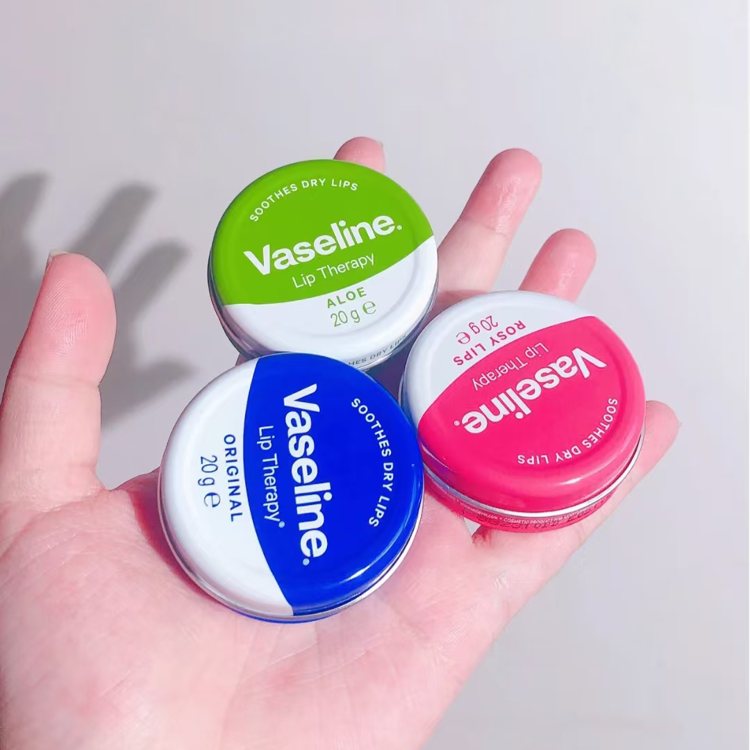 【保税直发】Vaseline凡士林润唇膏护唇膏滋润防干裂淡化唇色20g