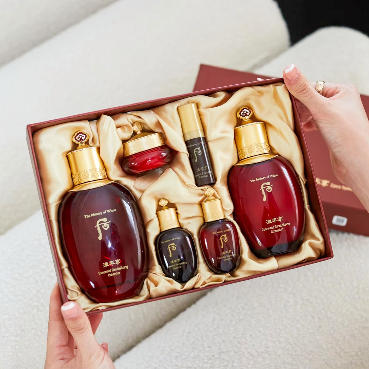 【保税直发】whoo后津率享套盒水乳6件套盒新年礼盒送妈妈礼物,美容护肤/美体/精油,面部护理套装,淘宝优惠券,粉丝福利购,淘宝优惠卷