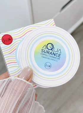 【保税】J.CAT JCAT AQUASURANCE水感持久无瑕粉底粉饼9g控油柔焦