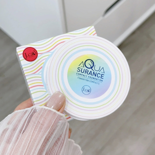 JCAT J.CAT AQUASURANCE水感持久无瑕粉底粉饼9g控油柔焦 保税