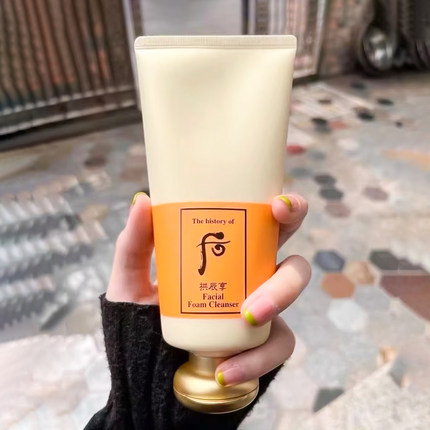 【保税区】Whoo后洗面奶拱辰享洁面膏清洁洁面洗面乳180ml