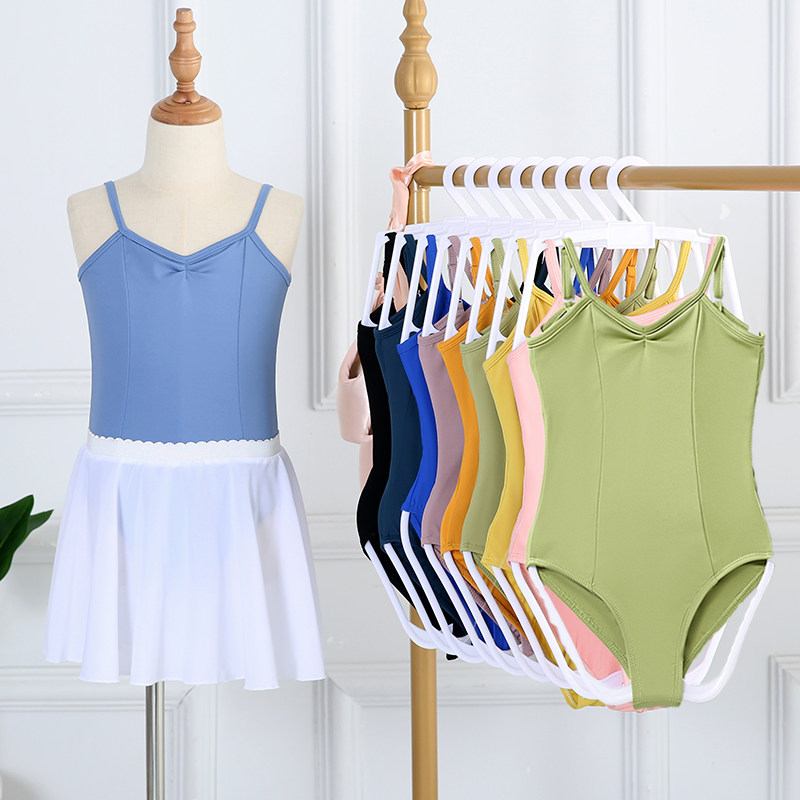 儿童舞蹈服女练功服高跨芭蕾中国