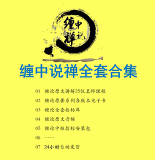 缠论视频教程108课详解缠中说禅教你炒股票缠论自动画线工具